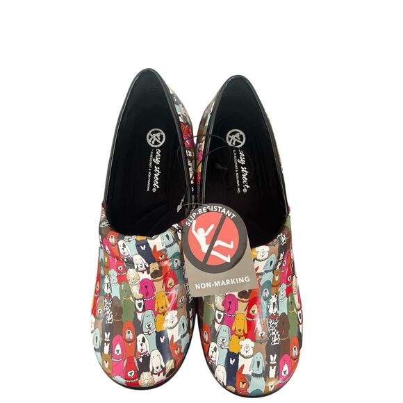 Easy Spirit Laurie Slip -Resistant Clogs Women’s Size 11-Fun Dog Print New - Picture 7 of 9